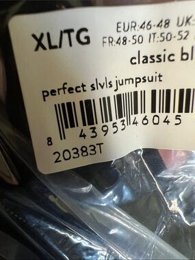 SPANX Classic Black Perfect S/LVS Jumpsuit - Black